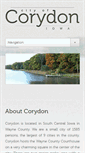 Mobile Screenshot of cityofcorydoniowa.com