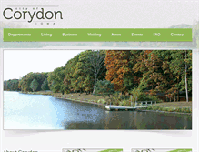 Tablet Screenshot of cityofcorydoniowa.com